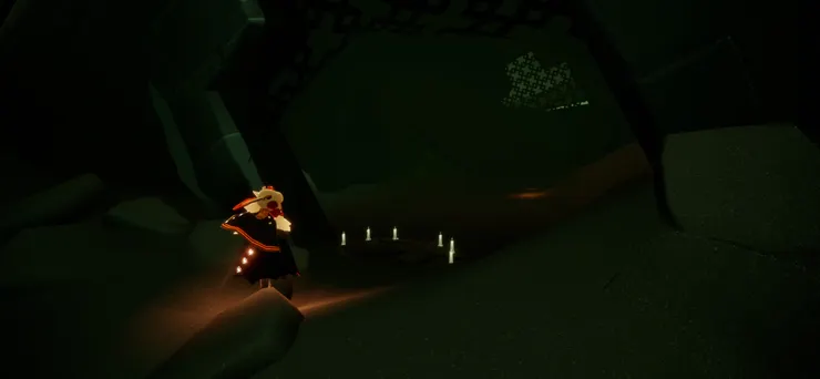 第一座蠟燭祭壇