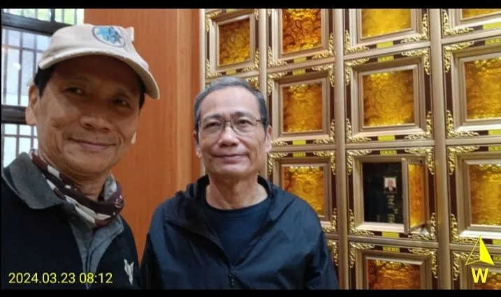 「歲月靜好負重前行」高哲翰講座教授清明節發人深省。(圖/高哲翰講座教授 提供)