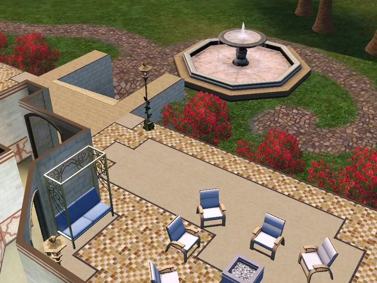 有人可以坐在火爐旁烤棉花糖，有人可以坐在love seat談心。