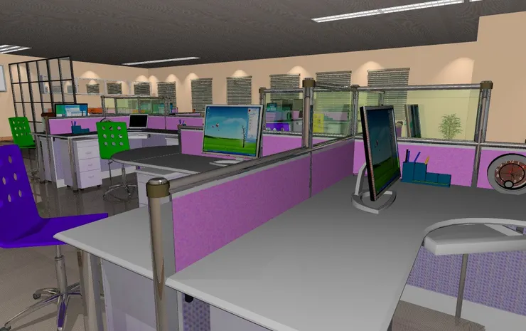 現實中無論桌子多大,都堆滿了文件,尤其很多都是以前的同事留下來的,都不知該不該丟,我最討厭。