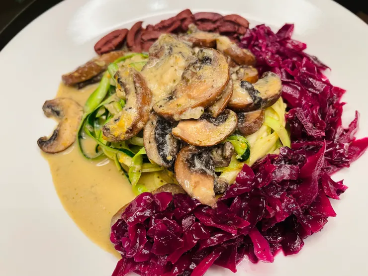 純素螺旋海藻意大利面