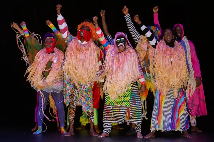 《轉轉生 Re:INCARNATION》演出影像。／影像提供：臺北表演藝術中心（© herve veronese Centre Pompid）