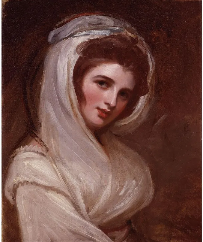 Emma Hamilton, by George Romney, c. 1785