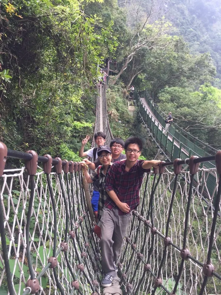 2016年，親戚來花蓮，我陪同一起走小追麓步道。