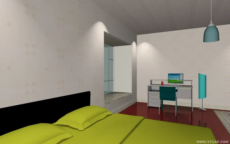 壁紙用了淺粉色，看起來柔和舒服，應該是很多人的選擇。