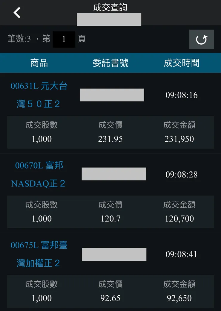 本圖取自元大證金「現金償還」畫面