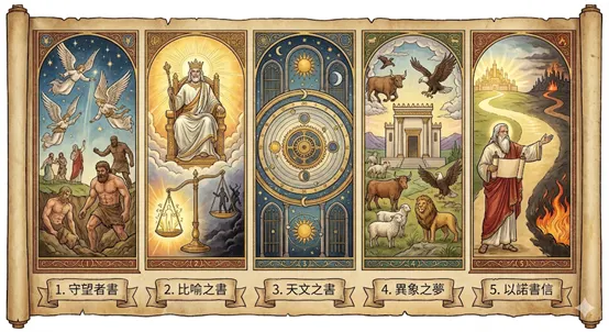 《以諾一書》（1 Enoch）五部分重點
