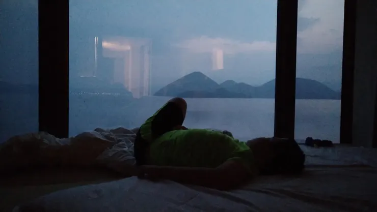 照片的時間是0345左右呀