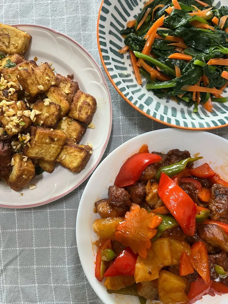 朋友來訪的宴客菜色