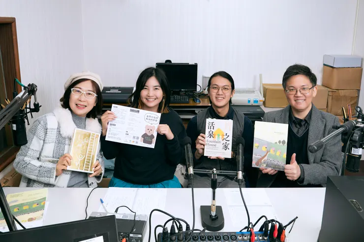 （圖說：創作是一件很幸福的事情。）