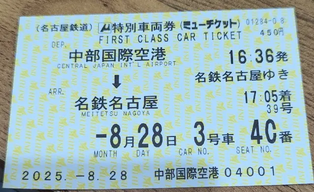 μticket車票