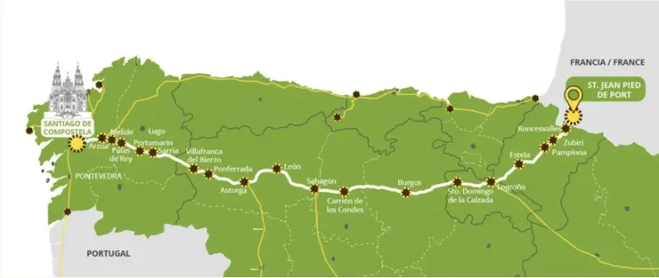 圖片來源：Source: Real Talk Travel — Camino Francés