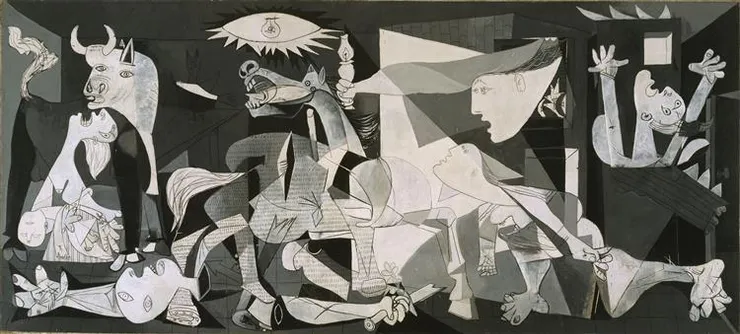 Guernica, Salvador Dali