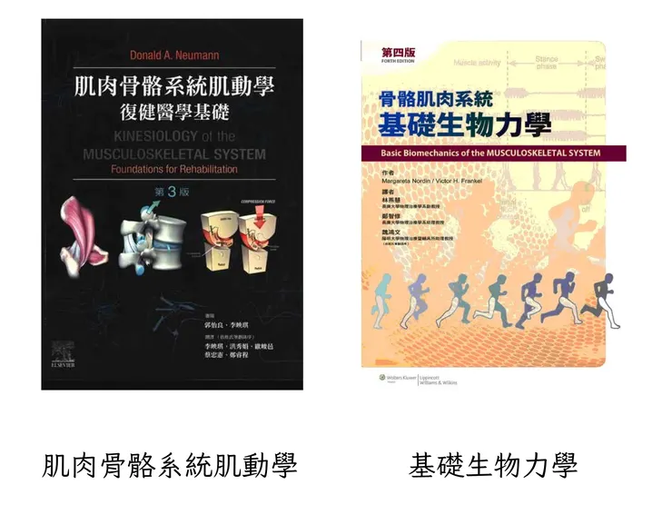 肌動學、生物力學參考用書