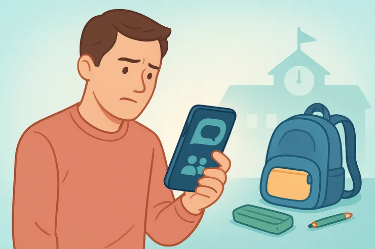 假「學校/老師」LINE 群組暴增,家長先停一下,再決定要不要加入。