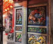 浮雕彩繪藝術(圖片截圖於網路)