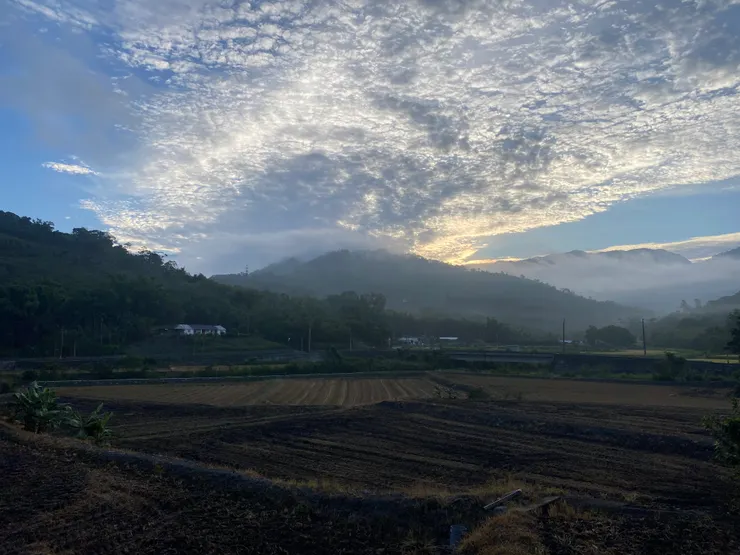 大坡村（山區），沒有路燈喔