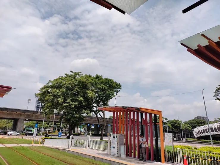 雨後，多雲的天空