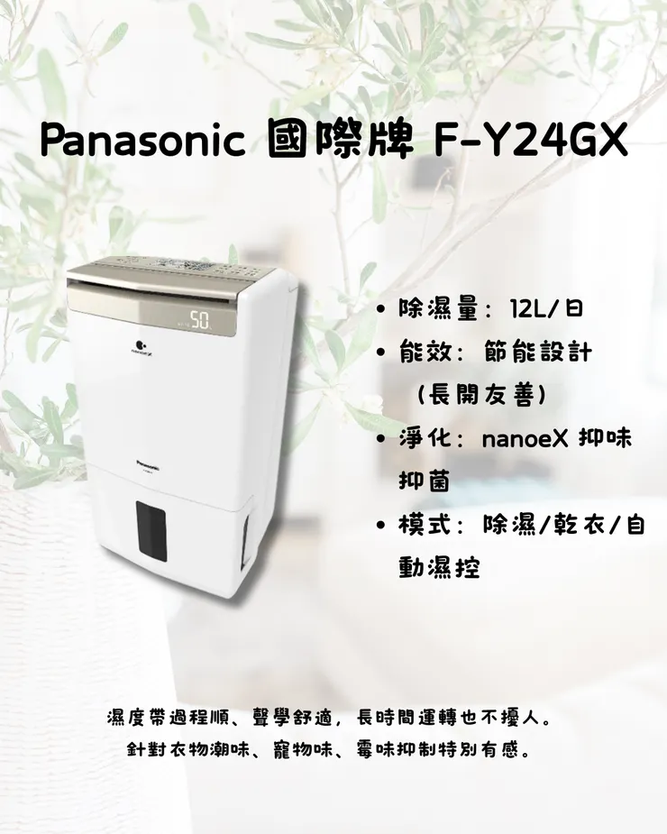 Panasonic F-Y24GX