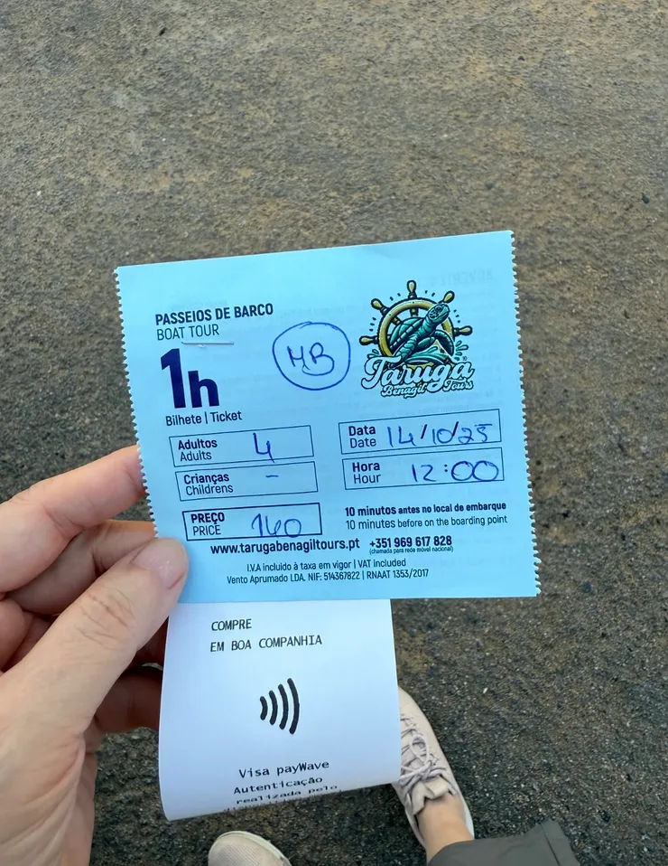 我們買到的船票