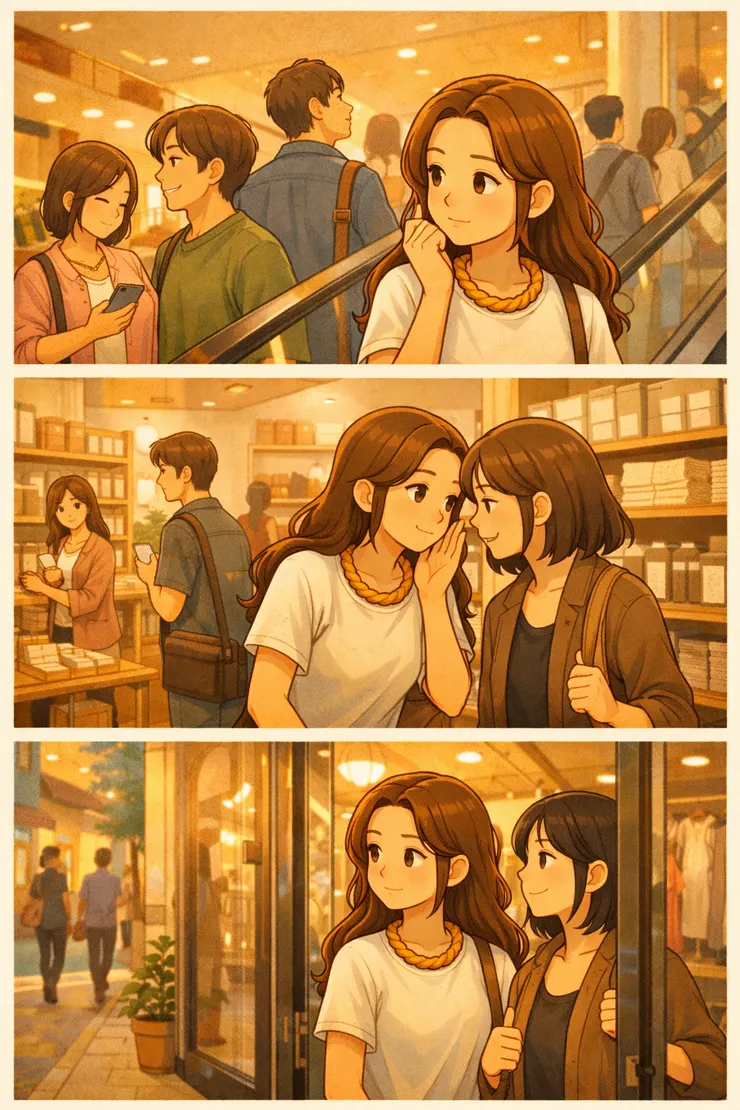 夢裡的我們一層一層移動。 有人聊天，有人生活，而我一直在觀察