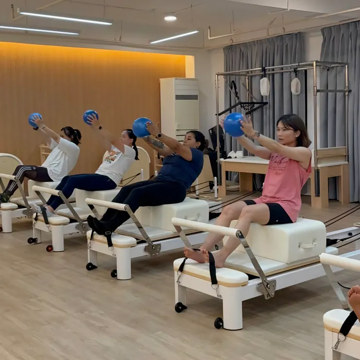 皮拉提斯上課過程