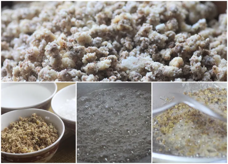 龍眼花炒糖簡圖