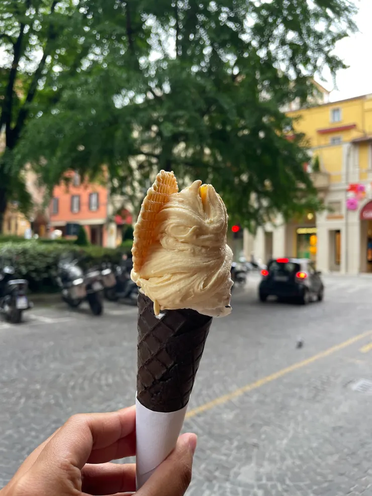 嗚...午餐的照片不見了，只能分享冰淇淋了