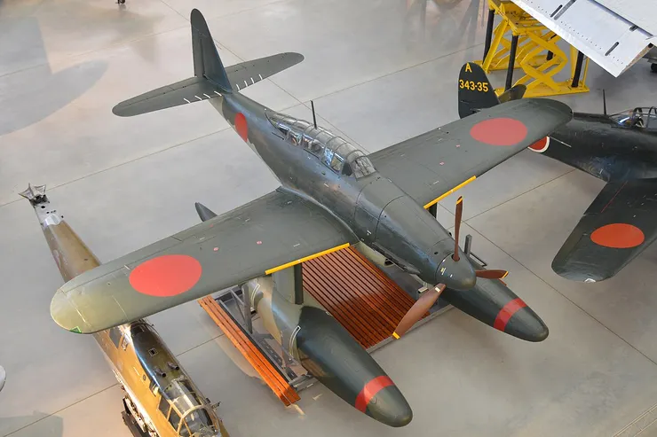 唯一倖存的M6A1晴嵐攻擊機