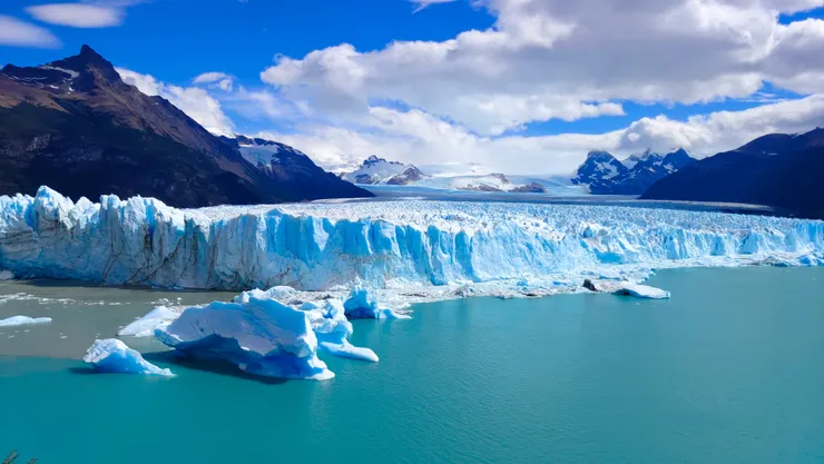 Glaciar Perito Moreno, Parque Nacional Los Glaciares, El Calafate, Argentina, Jan. 2024.