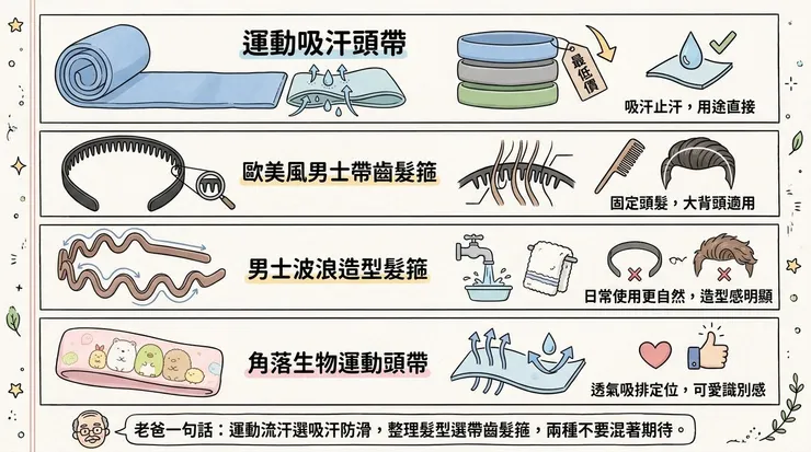 直接抄作業！老爸的 2026 運動頭帶避坑快選單
