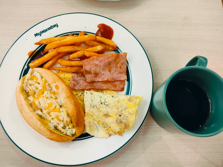 巷子口的麥味登，英文名字取的真好，my warm day