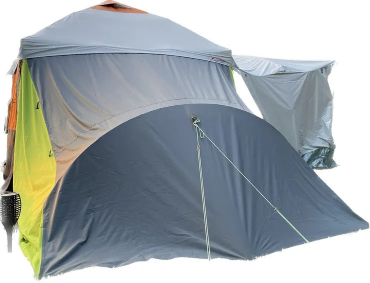 不管如何,享受露營吧。