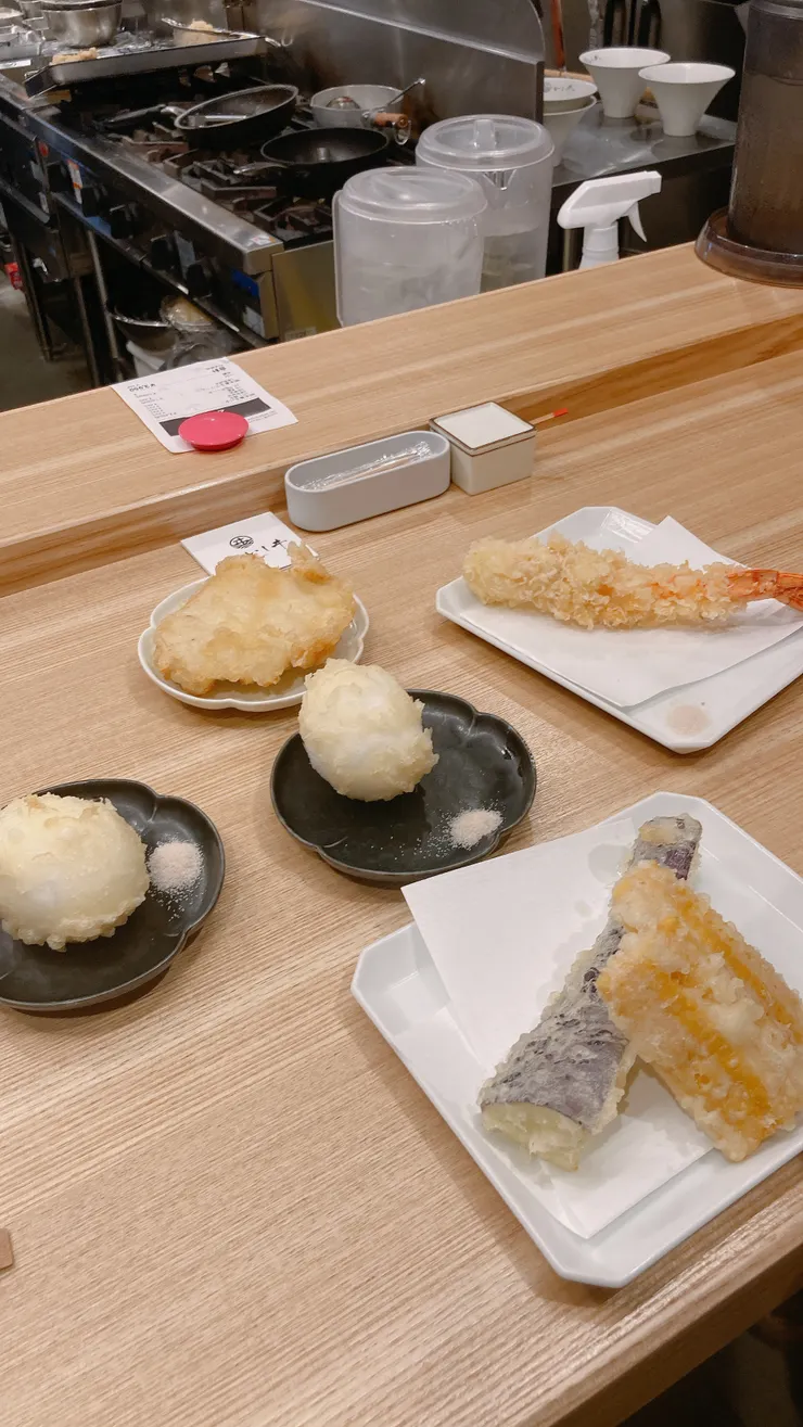 麵屋 ISHII｜奶油明太子釜玉烏龍麵，天婦羅系列