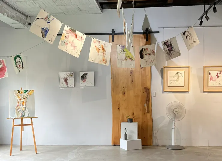 黃韻如個展的作品