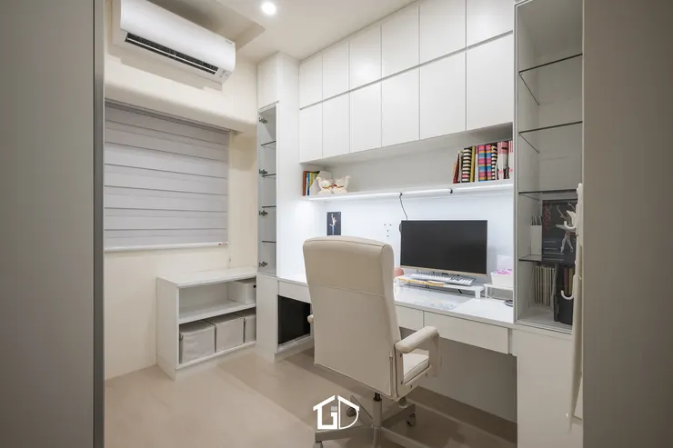 矩設計|柔皙|書房