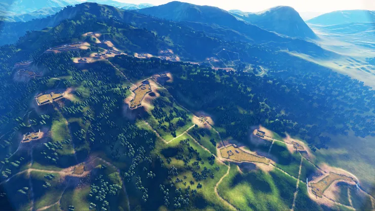 攻城戰地圖設計的相當精美和獨特