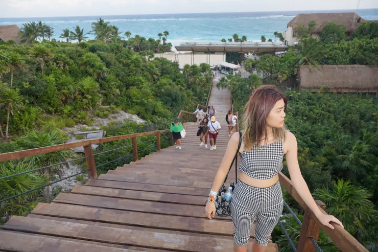 Playa Paraiso 附近的觀景台