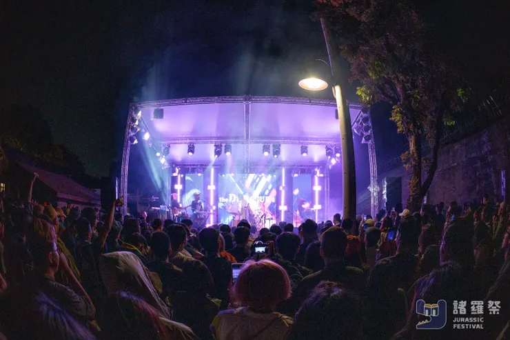 2023諸羅祭#社交恐聚鎮,恐龍的皮演出現場