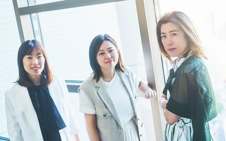 （由左到右）新井順子、塚原亞由子及野木亞紀子，是日劇迷心目中的「鐵三角」