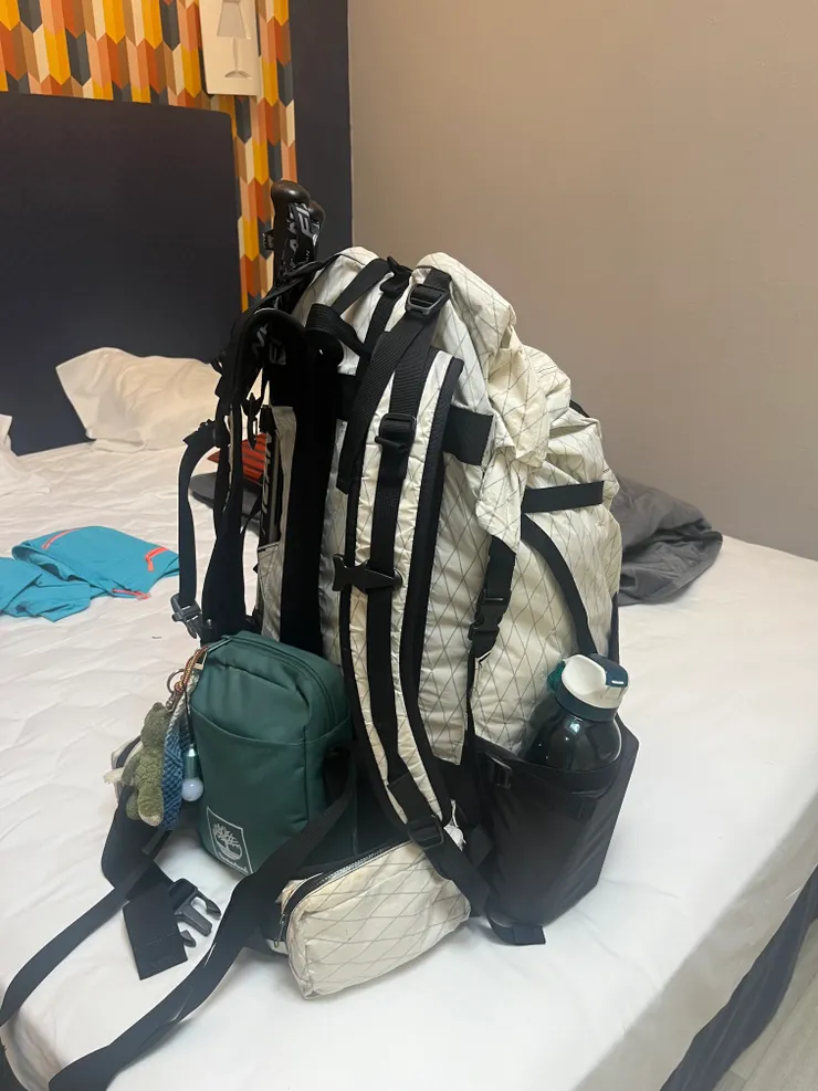 將陪伴我一個月的行李