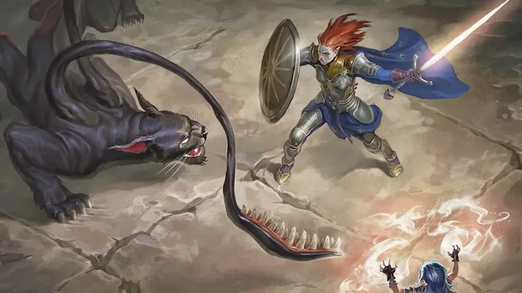 玩者手冊中很棒的戰鬥示意圖