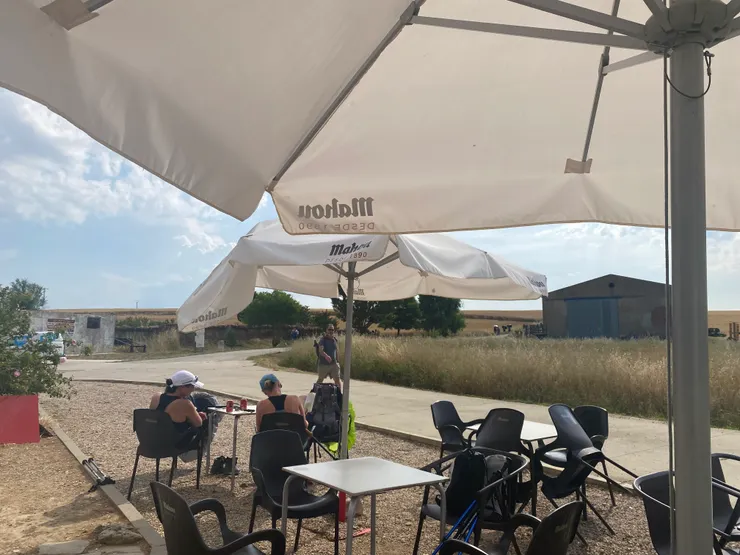 第二個休息站，順便補防曬。