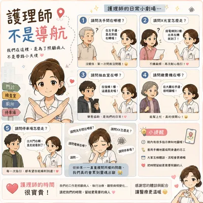 護理師不是導航