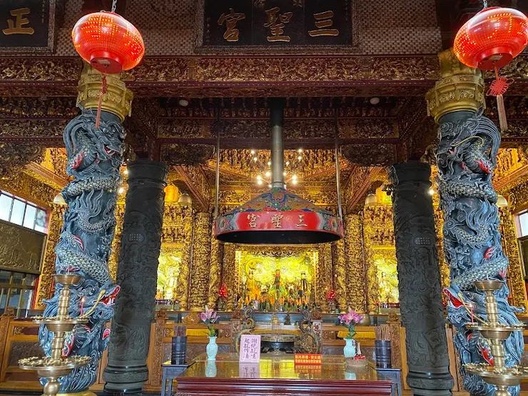 正殿 關聖帝君（圖片截圖於網路）