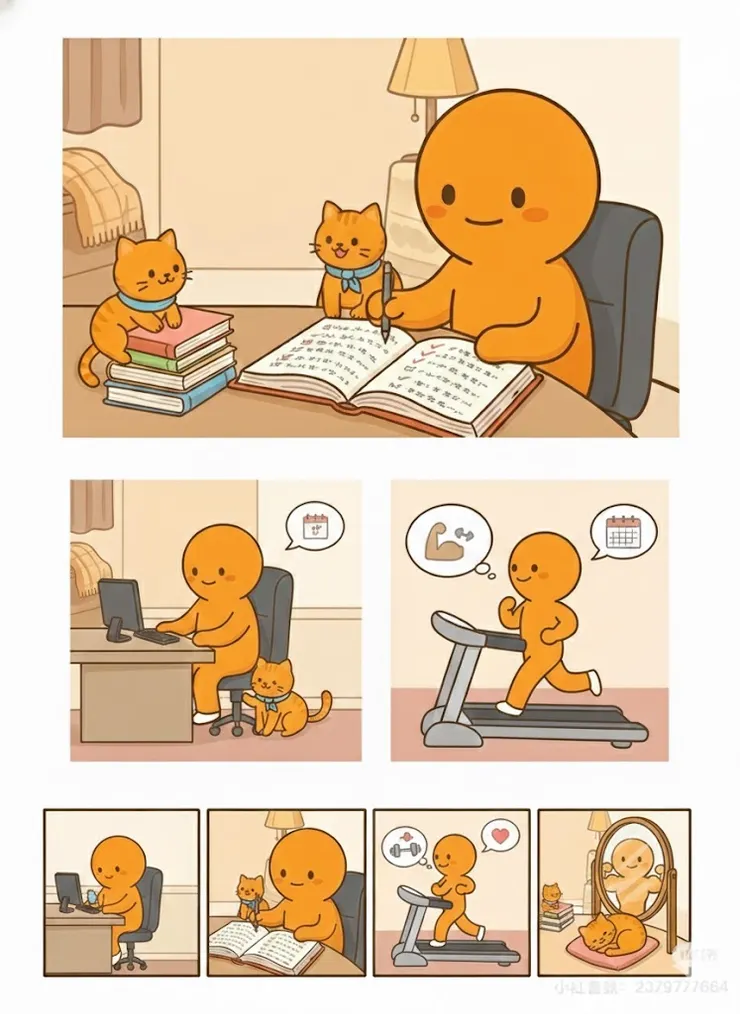 我開始累積的，不是成果，而是對「我能持續」的信任感。