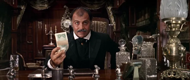 義大利男星Gabriele Ferzetti飾演Morton