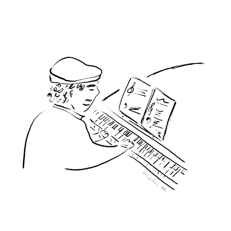 鋼琴家深情的“不完美”演出