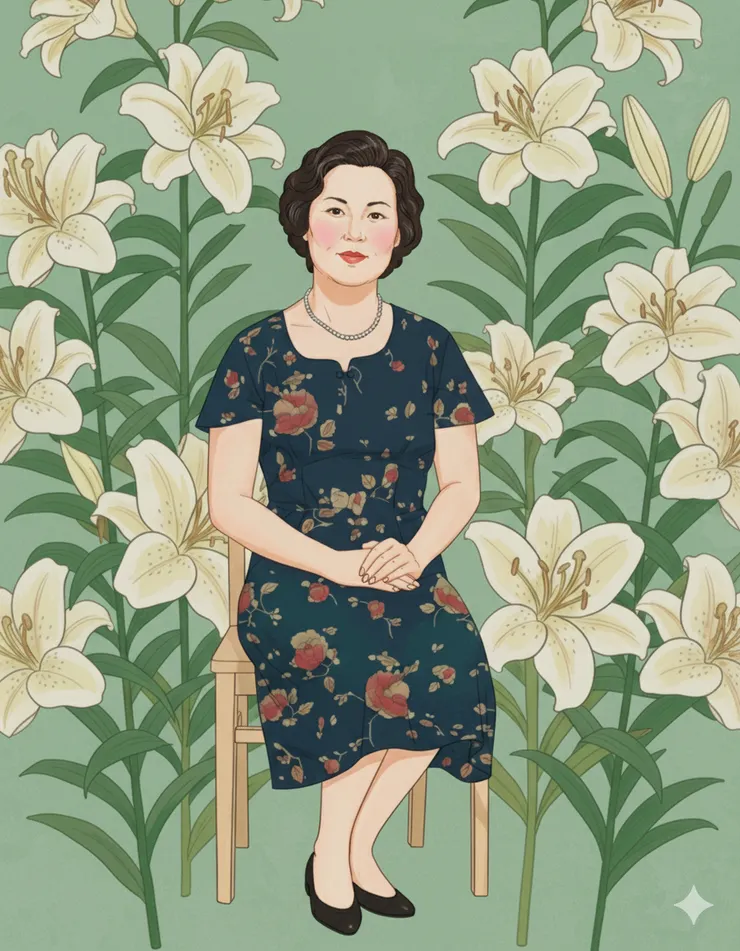 『百合』長輩們皆以日語ユリYuri