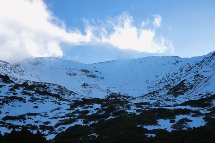 ▲雪山一號圈谷